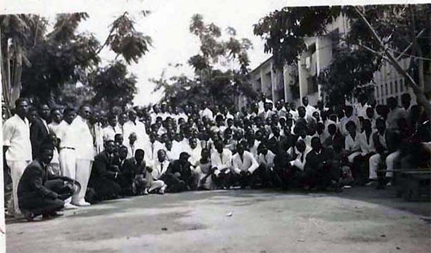 Participação de Simão Toco com seu Coro às comemorações do jubiléu em Kibokolo (1949)