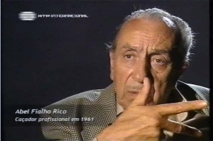 Abel Fialho Rico, Caçador profissional em 1961