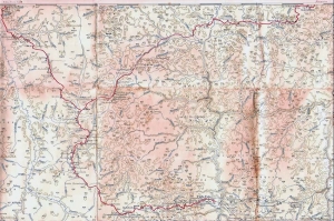 Mapa da Comuna de Béu, no Município de Maquela do Zombo